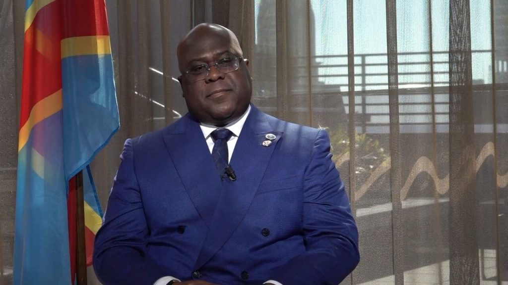 Félix Tshisekedi, président de la RDC : 